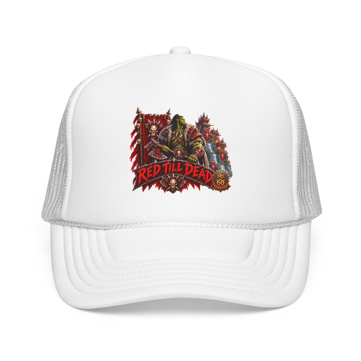Red Till Dead – Trucker Cap | Sixty Forever Co.