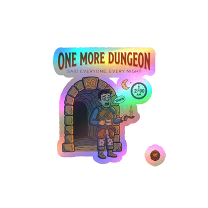 One More Dungeon – Poster Decal