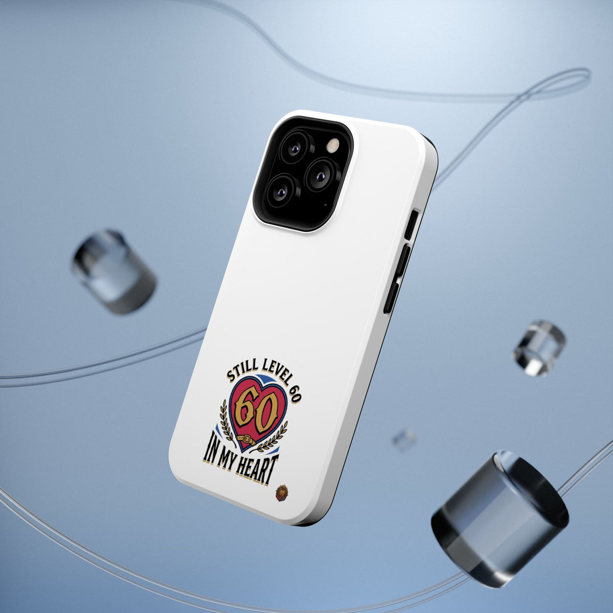 Phone Case — 'Still Level 60 In My Heart' Heavy-Duty Impact-Resistant Phone Case