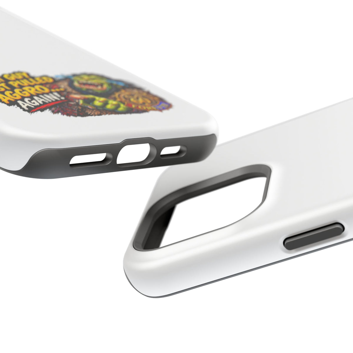 Phone Case — 'That Guy Just Pulled Aggro… Again' Heavy-Duty Impact-Resistant Phone Case