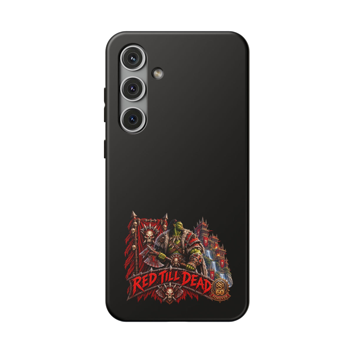 Phone Case — 'Red Till Dead' Heavy-Duty Impact-Resistant Phone Case