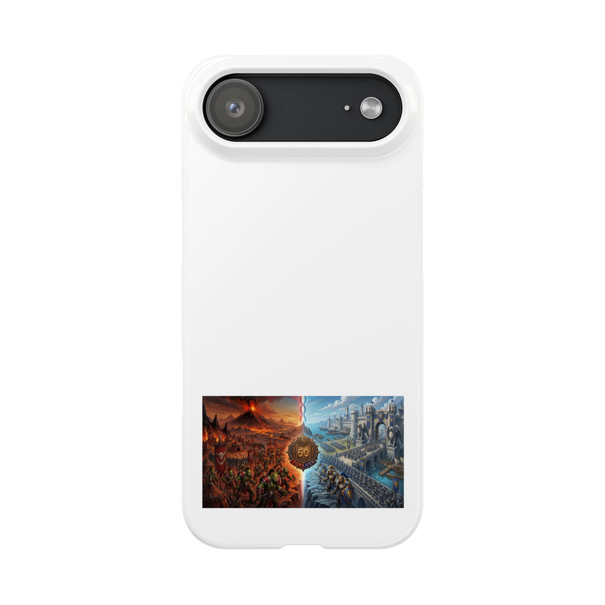Viking Warrior Slim Phone Case — Norse Saga Art