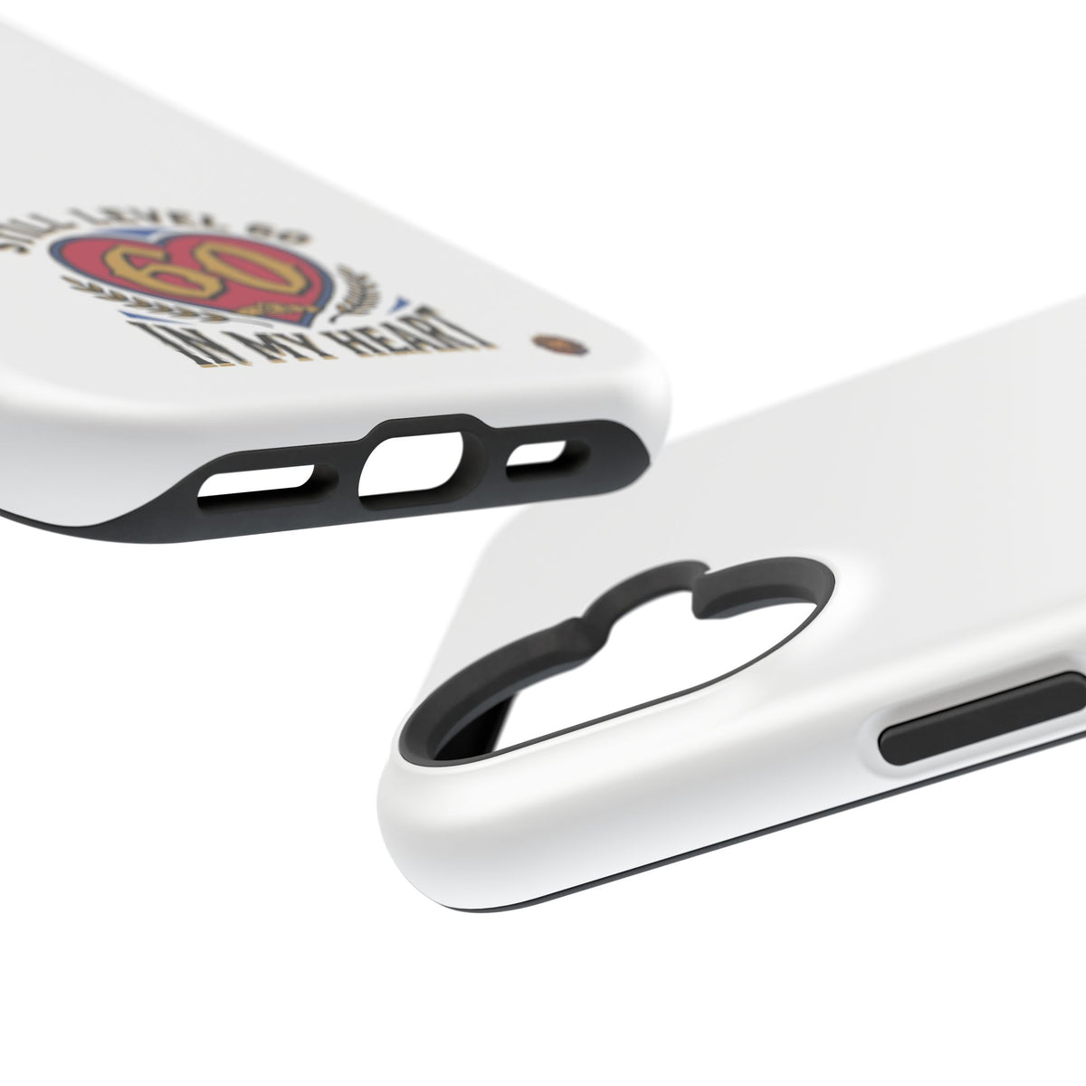 Phone Case — 'Still Level 60 In My Heart' Heavy-Duty Impact-Resistant Phone Case