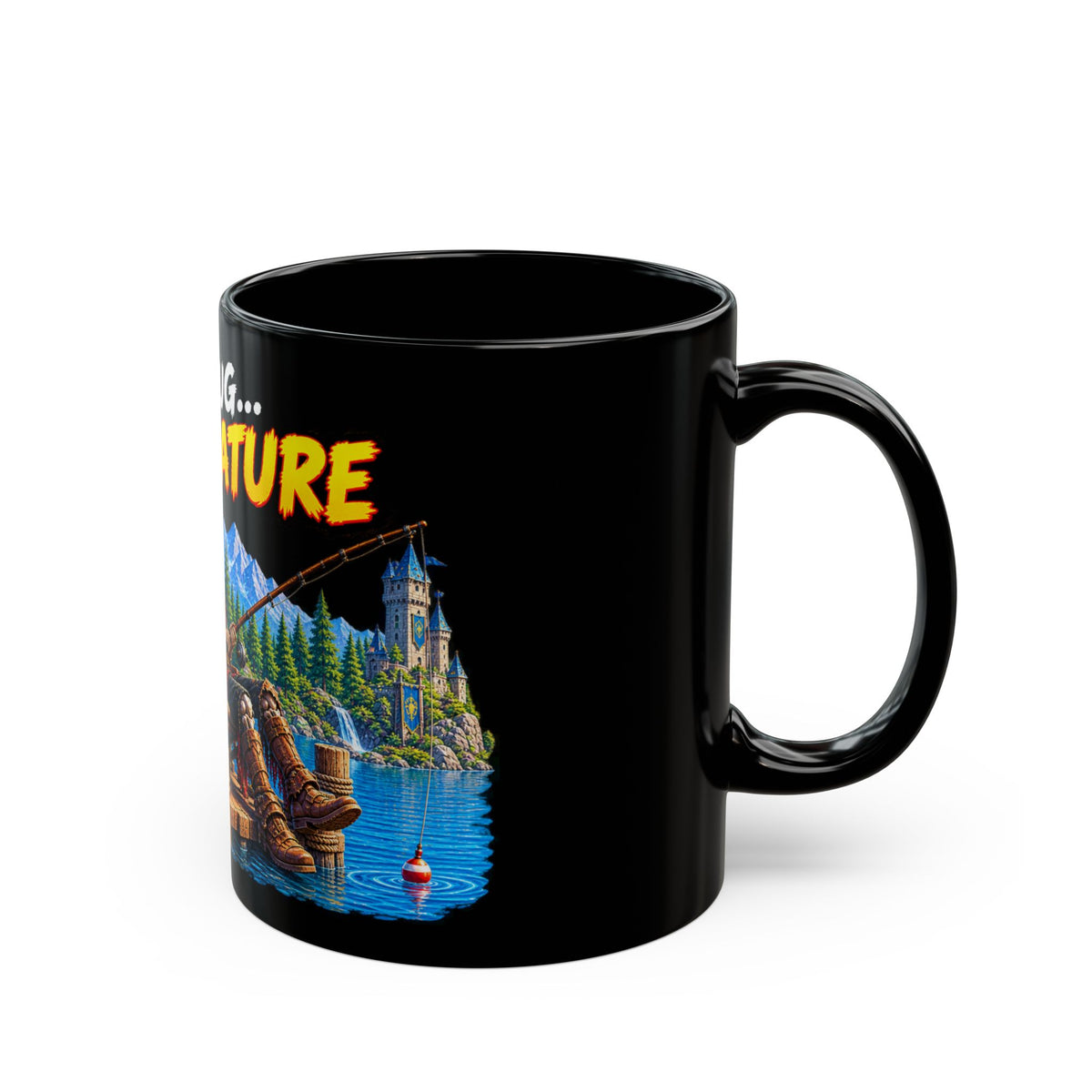It's Not a Bug… It's a Feature – Black Mug (11oz & 15oz)