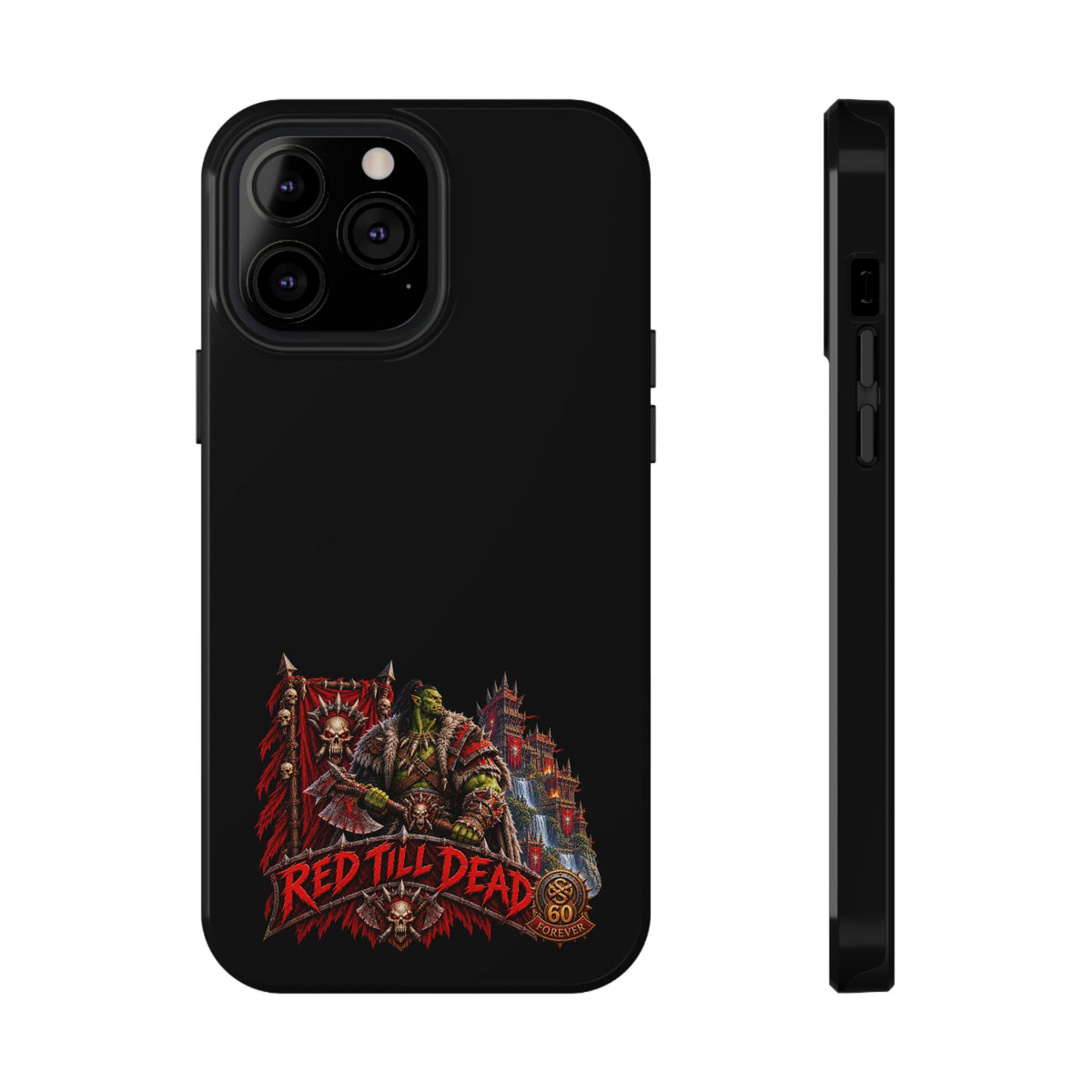 Phone Case — 'Red Till Dead' Heavy-Duty Impact-Resistant Phone Case