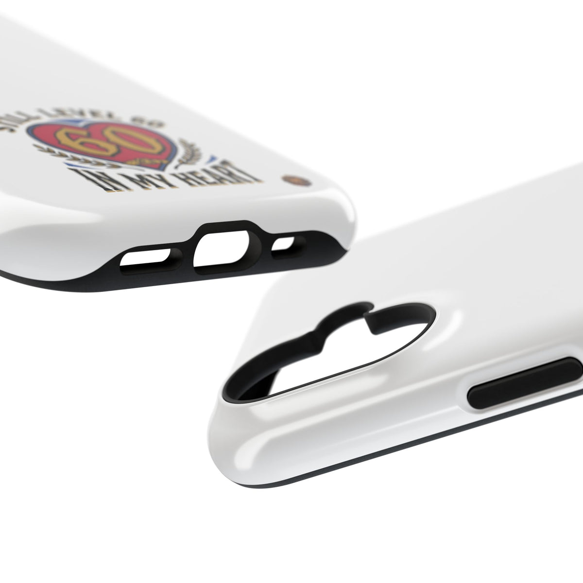 Phone Case — 'Still Level 60 In My Heart' Heavy-Duty Impact-Resistant Phone Case