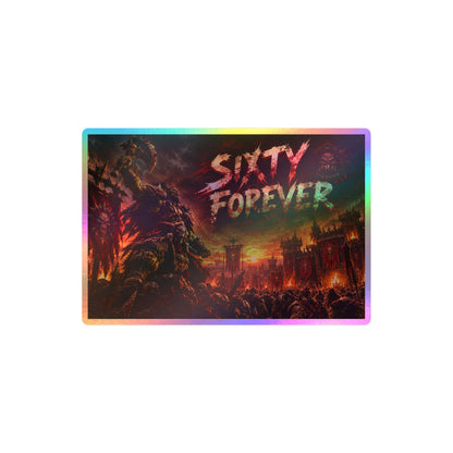 Sixty Forever – Red Fortress – Sticker