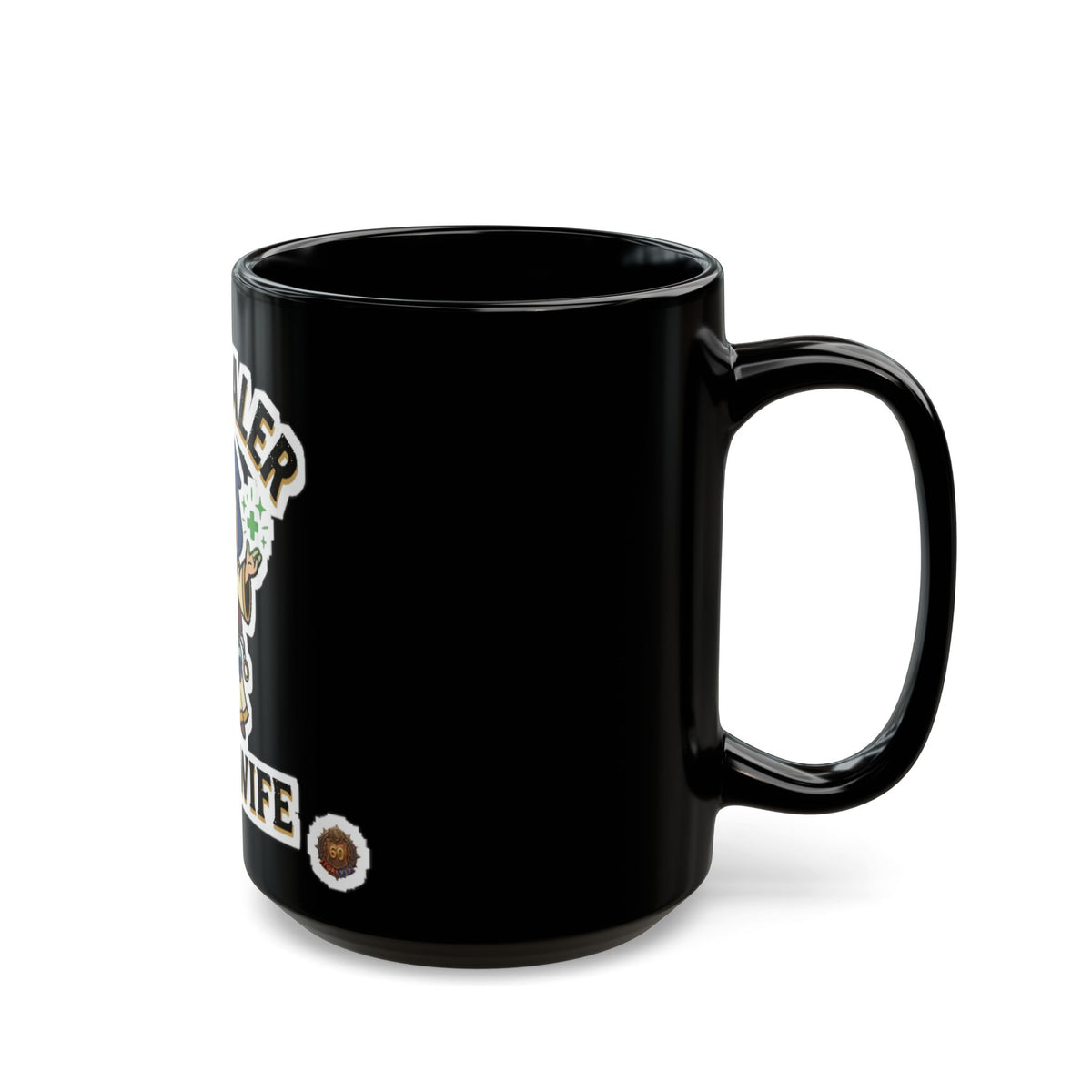 My Healer Is My Wife – Black Mug (11oz & 15oz)