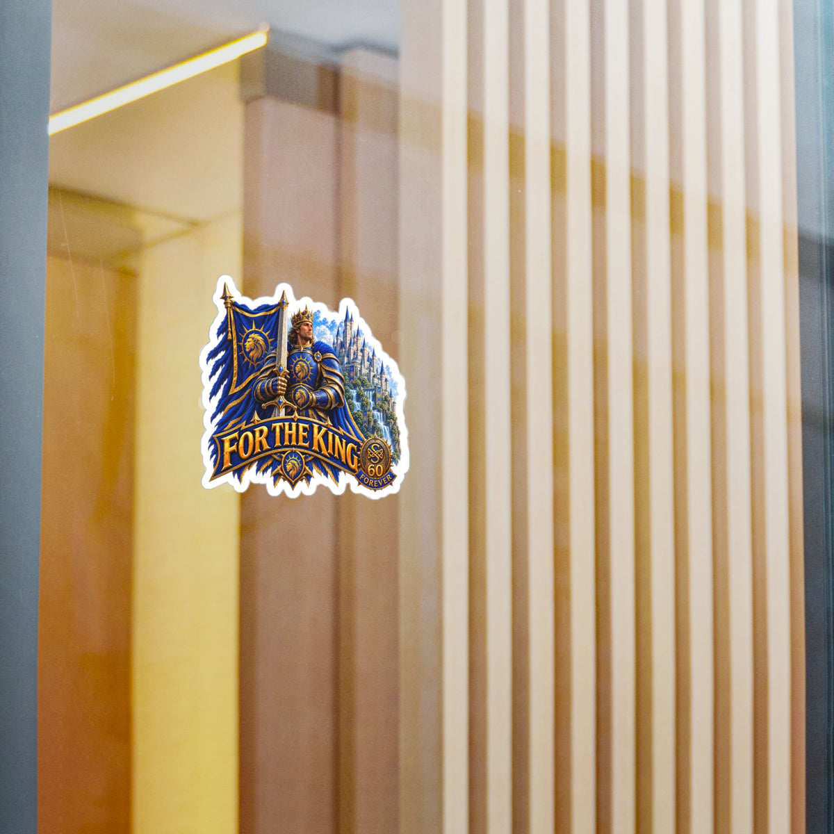 For The King – Banner – Poster Decal