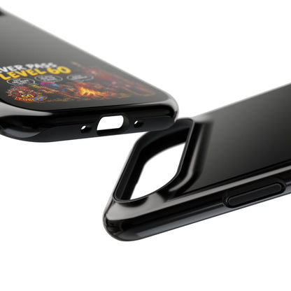 Phone Case — 'Never Pass Level 60' Heavy-Duty Impact-Resistant Phone Case