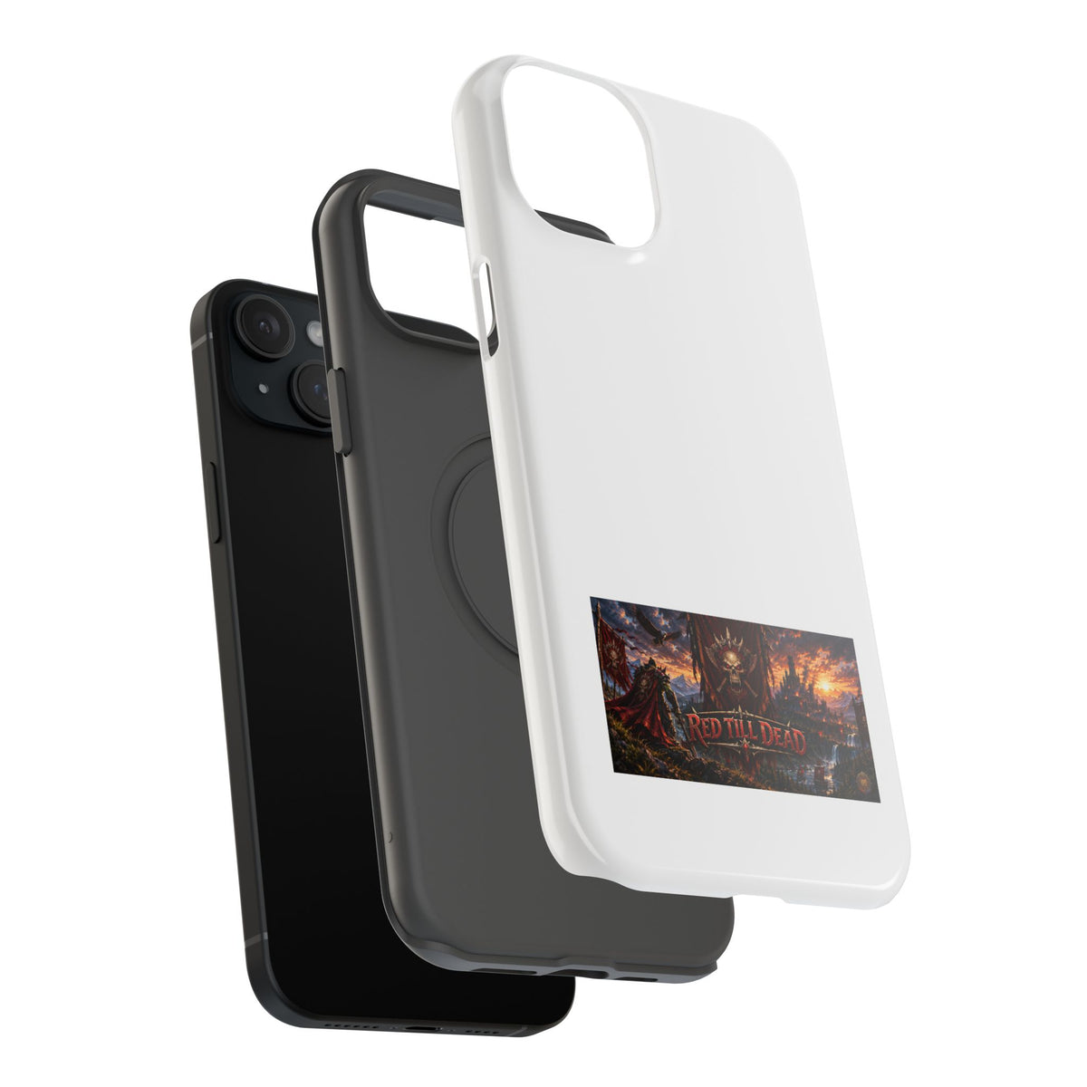 Red Till Dead – Banner Art – Phone Case