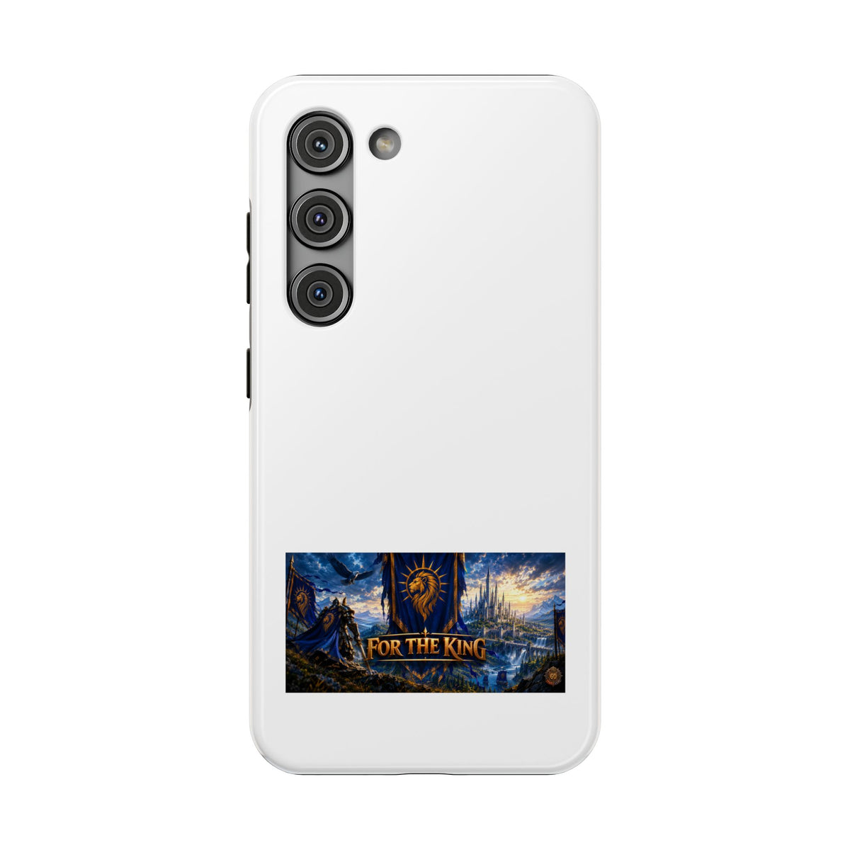 For The King – Banner Art – Phone Case