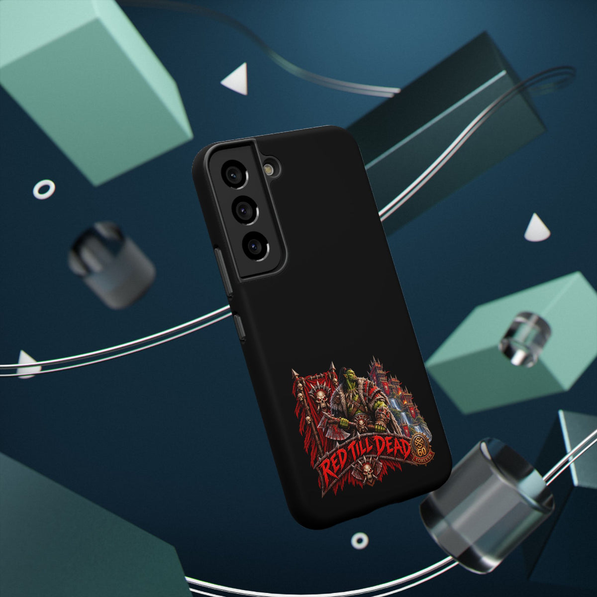 Phone Case — 'Red Till Dead' Heavy-Duty Impact-Resistant Phone Case