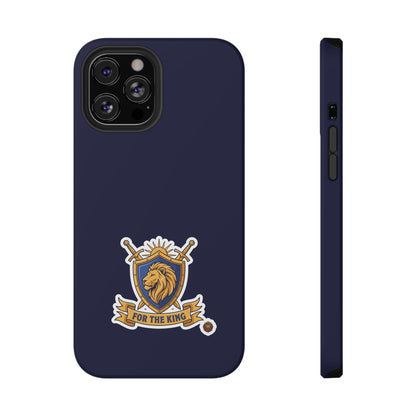 Phone Case — 'For The King Crest' Heavy-Duty Impact-Resistant Phone Case
