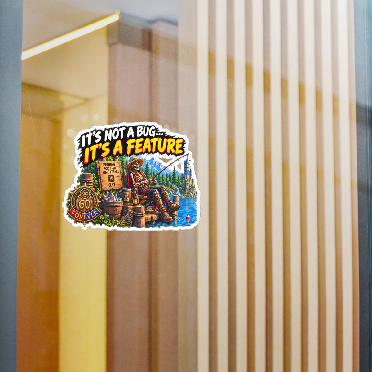 It's Not a Bug, It's a Feature – Sticker