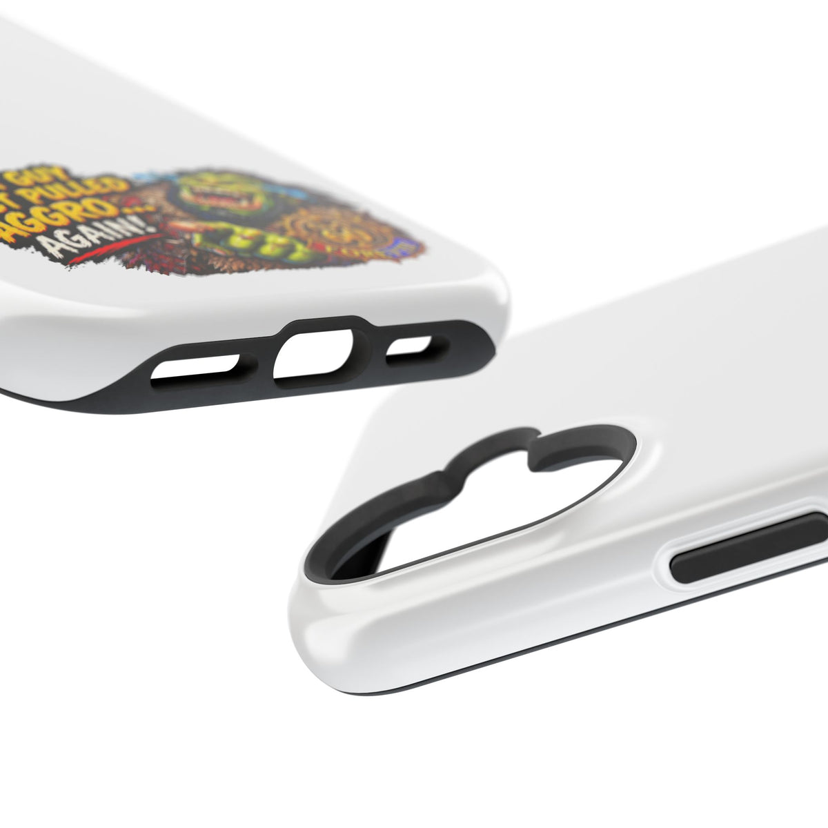 Phone Case — 'That Guy Just Pulled Aggro… Again' Heavy-Duty Impact-Resistant Phone Case