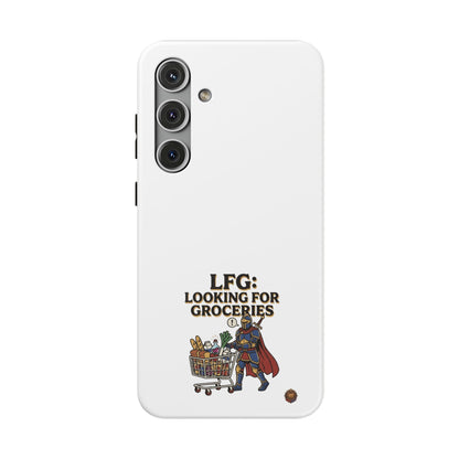 Phone Case — 'LFG: Looking for Groceries' Heavy-Duty Impact-Resistant Phone Case