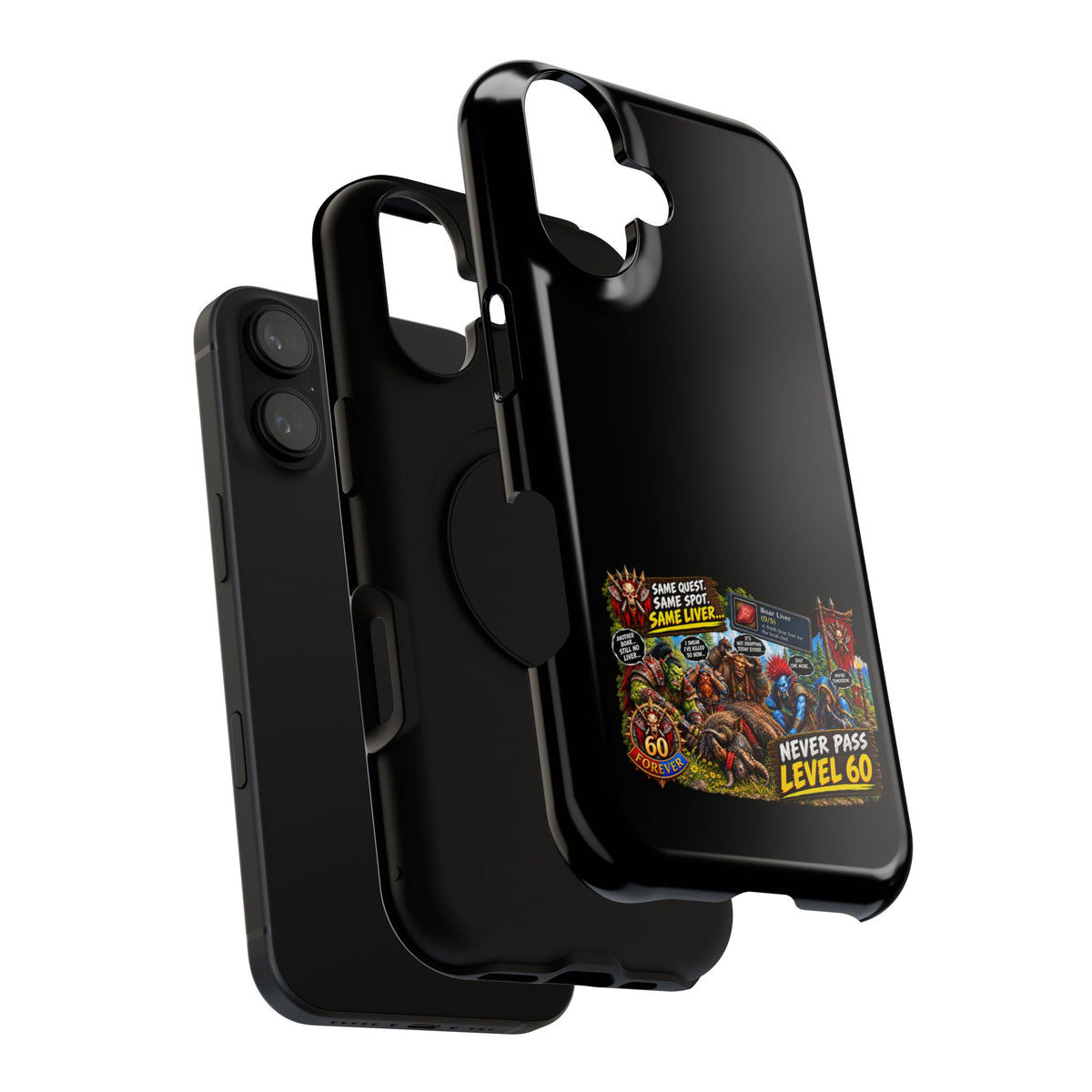 Phone Case — 'Same Quest, Same Spot' Heavy-Duty Impact-Resistant Phone Case