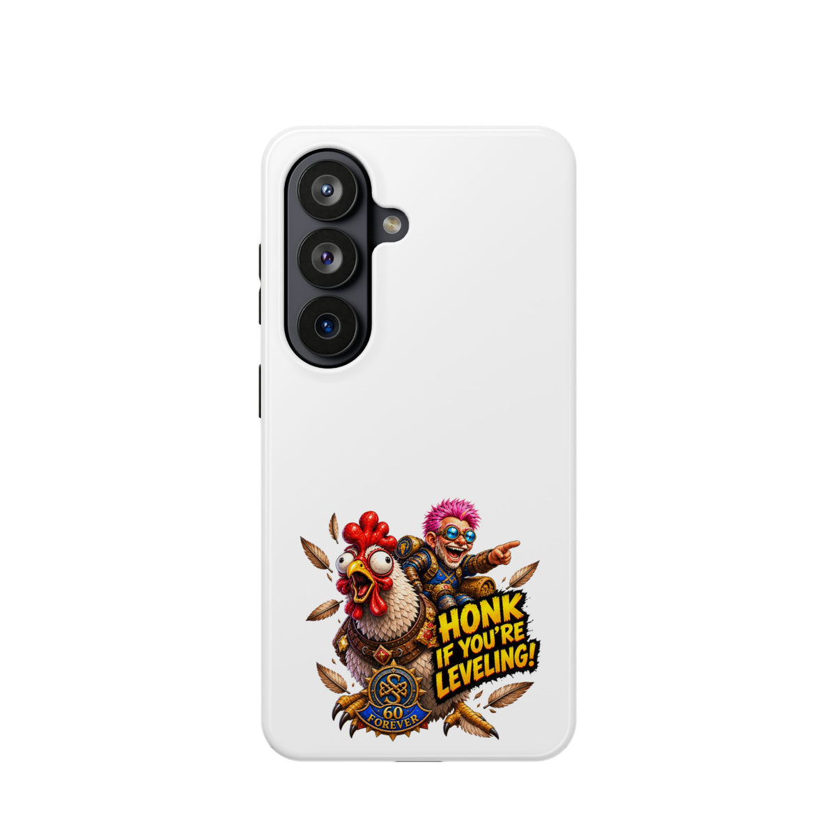 Honk If You're Leveling – Phone Case