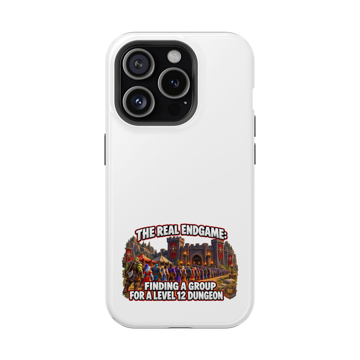 'The Real Endgame: Finding a Group' Heavy-Duty Impact-Resistant Phone Case