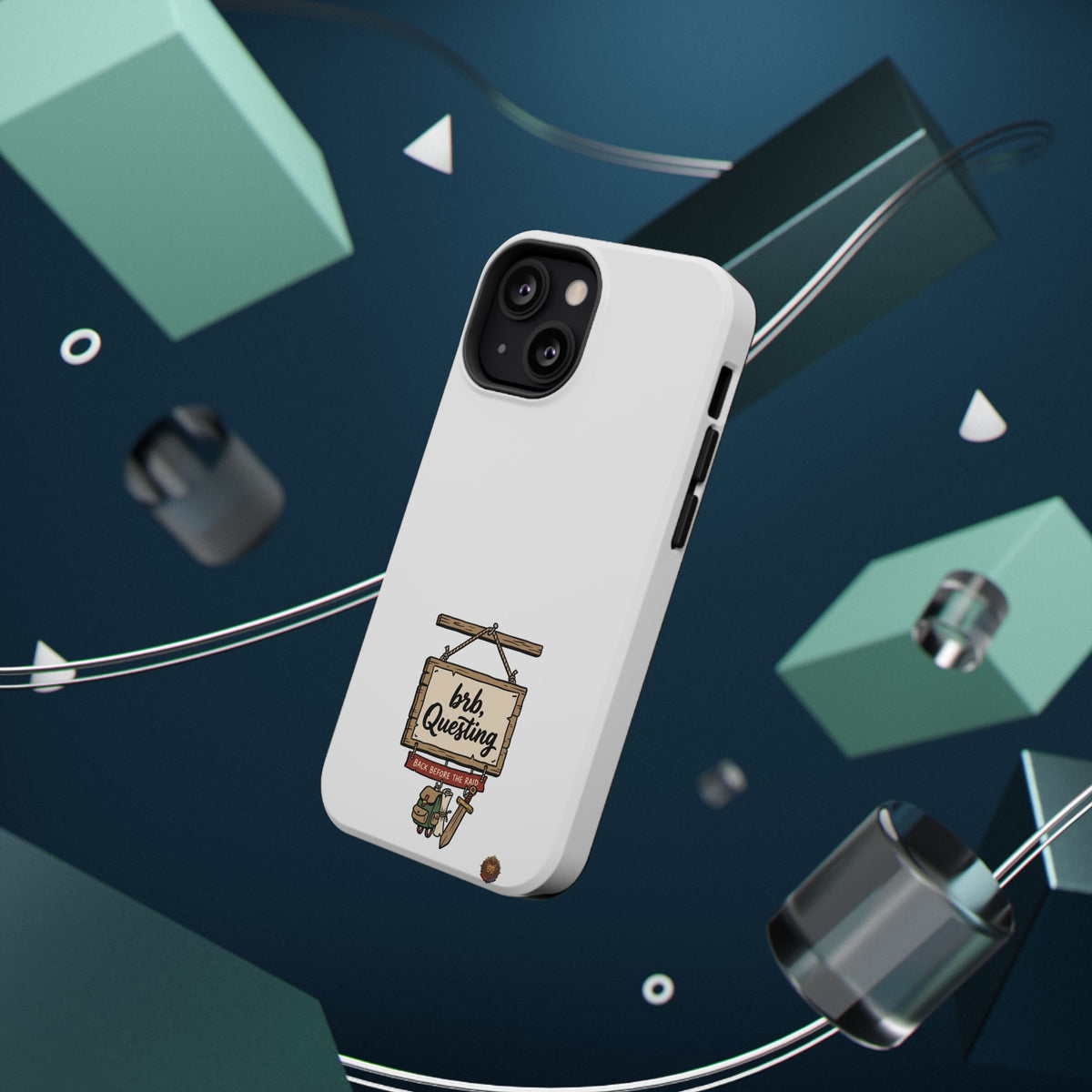 brb, Questing – Phone Case