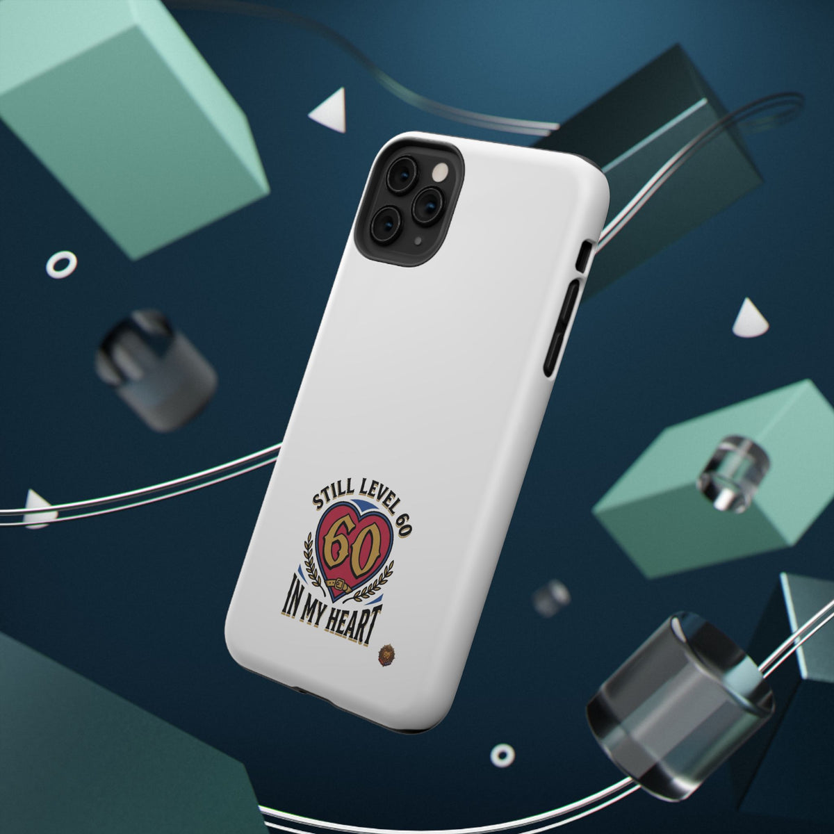 Phone Case — 'Still Level 60 In My Heart' Heavy-Duty Impact-Resistant Phone Case