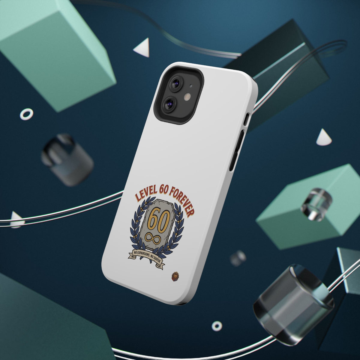 Phone Case — 'Level 60 Forever' Heavy-Duty Impact-Resistant Phone Case