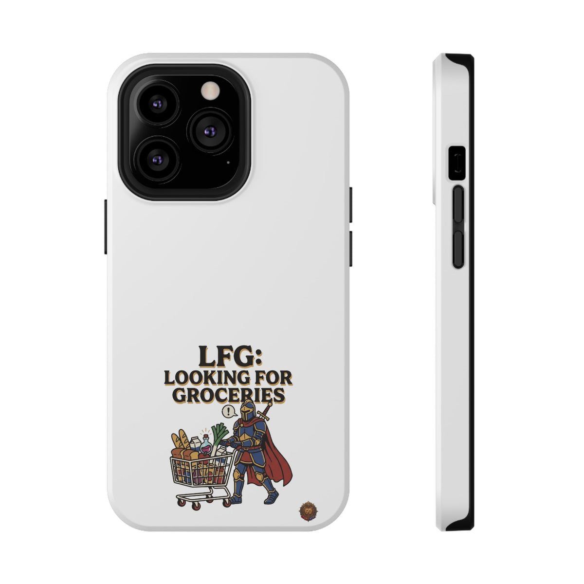 Phone Case — 'LFG: Looking for Groceries' Heavy-Duty Impact-Resistant Phone Case