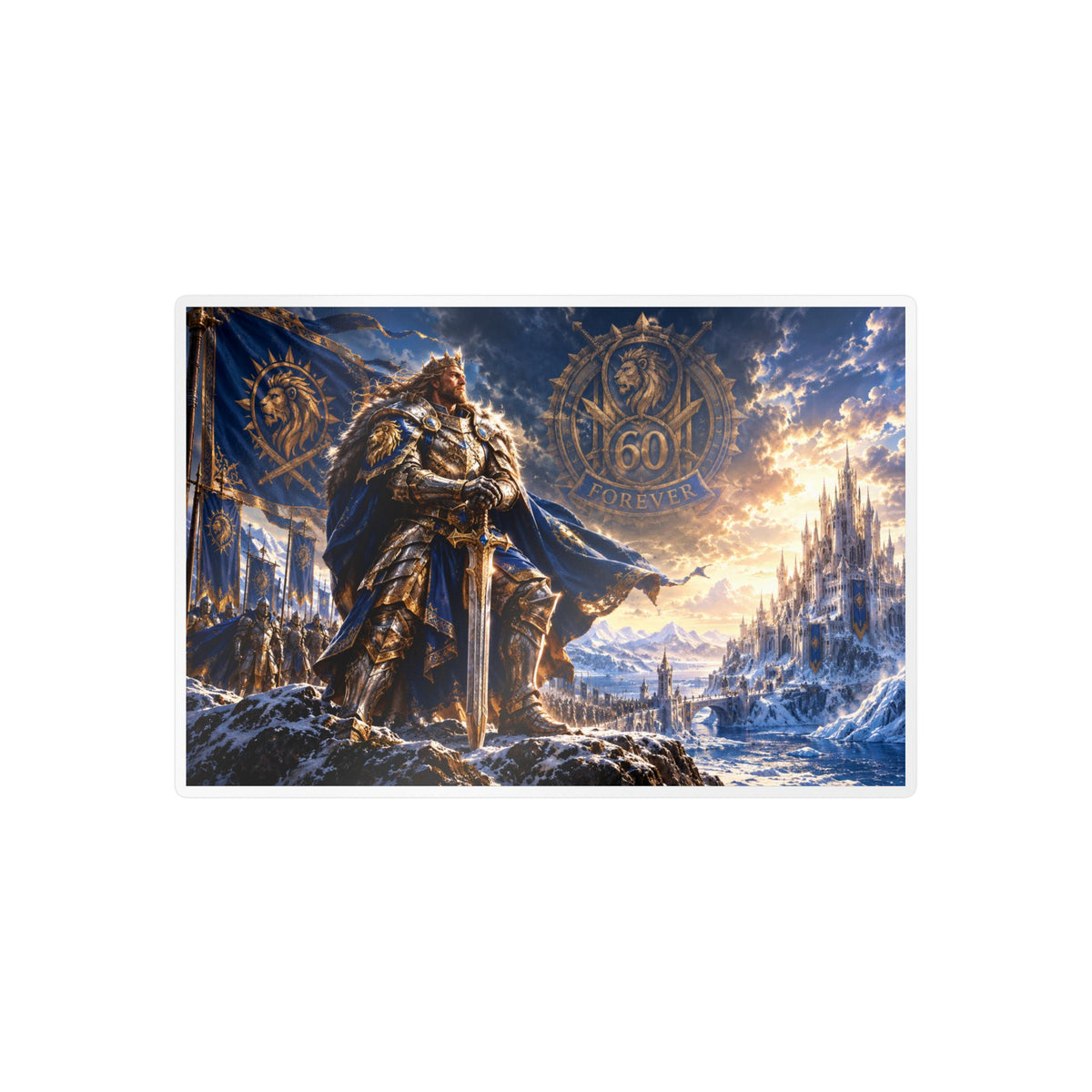 For The King – Frozen Pass – Sticker