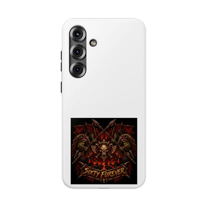 Sixty Forever – Skull & Axes – Phone Case