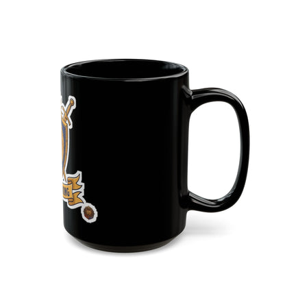 For The King Crest – Black Mug (11oz & 15oz)