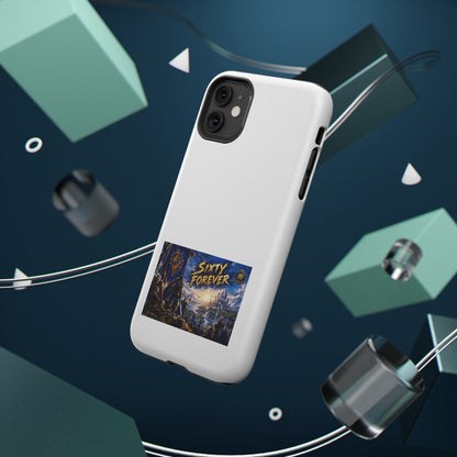 Sixty Forever – Blue Banner – Phone Case