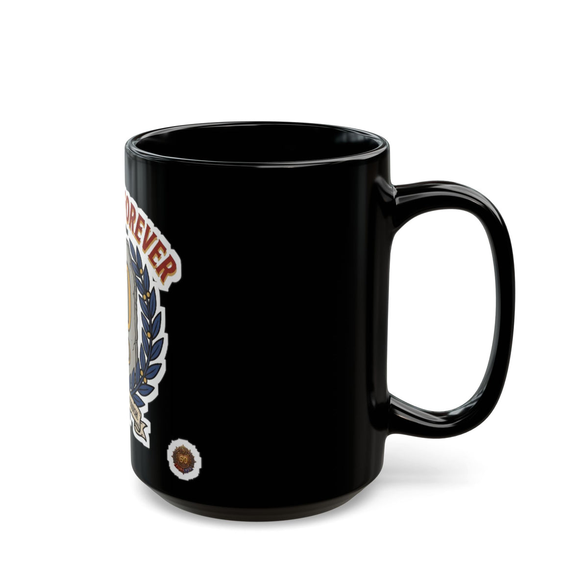 Level 60 Forever – Black Mug (11oz & 15oz)
