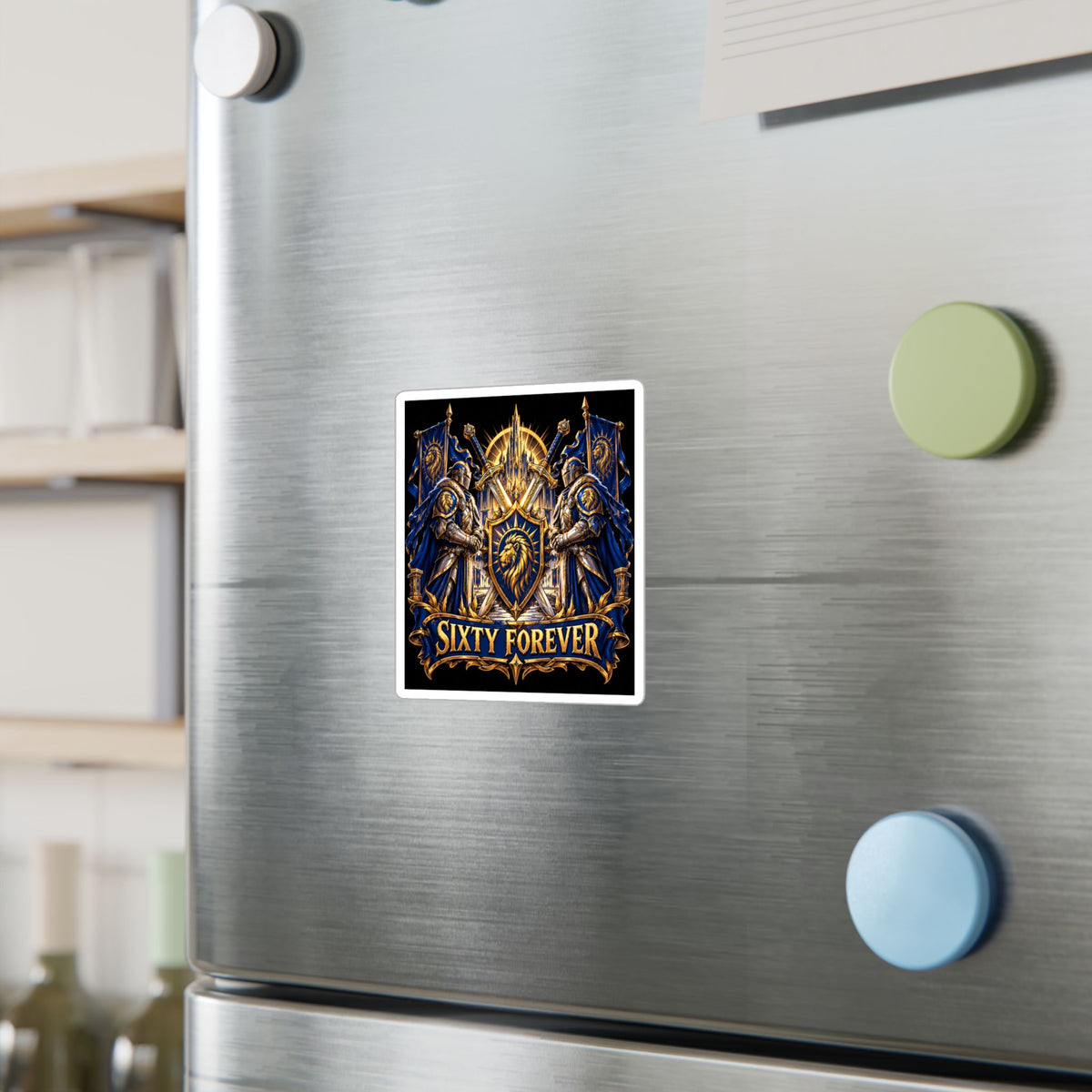 For The King – Crest – Poster Decal