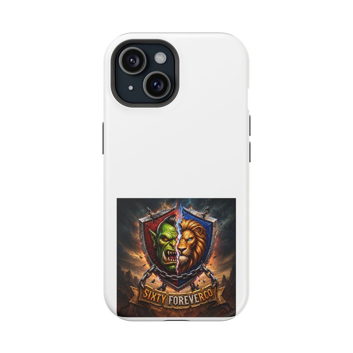 Pick Your Side – Split Shield – Phone Case