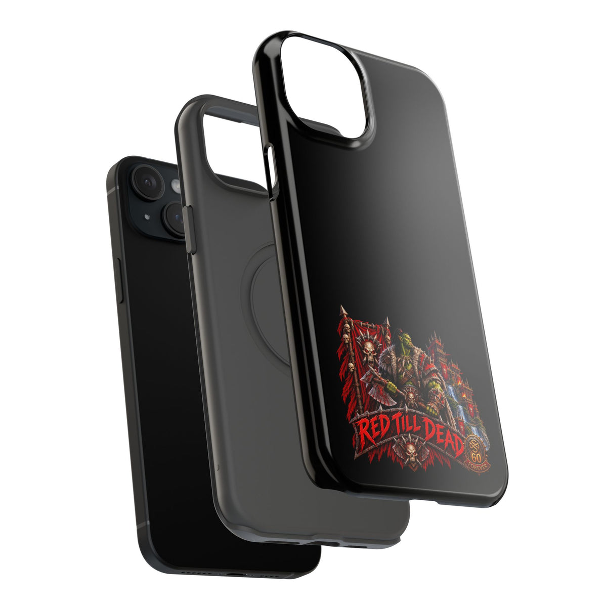 Phone Case — 'Red Till Dead' Heavy-Duty Impact-Resistant Phone Case
