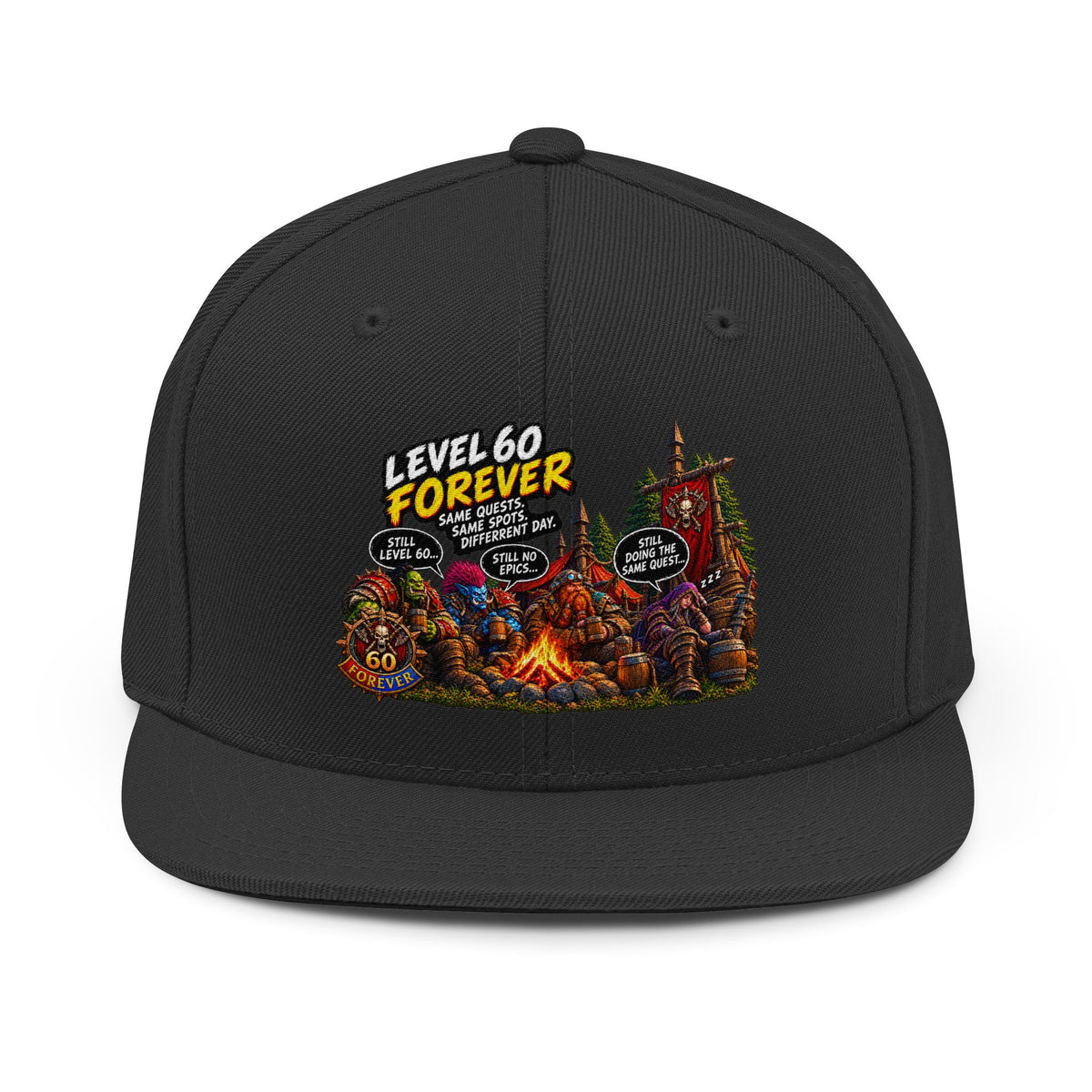 Level 60 Forever Snapback Hat