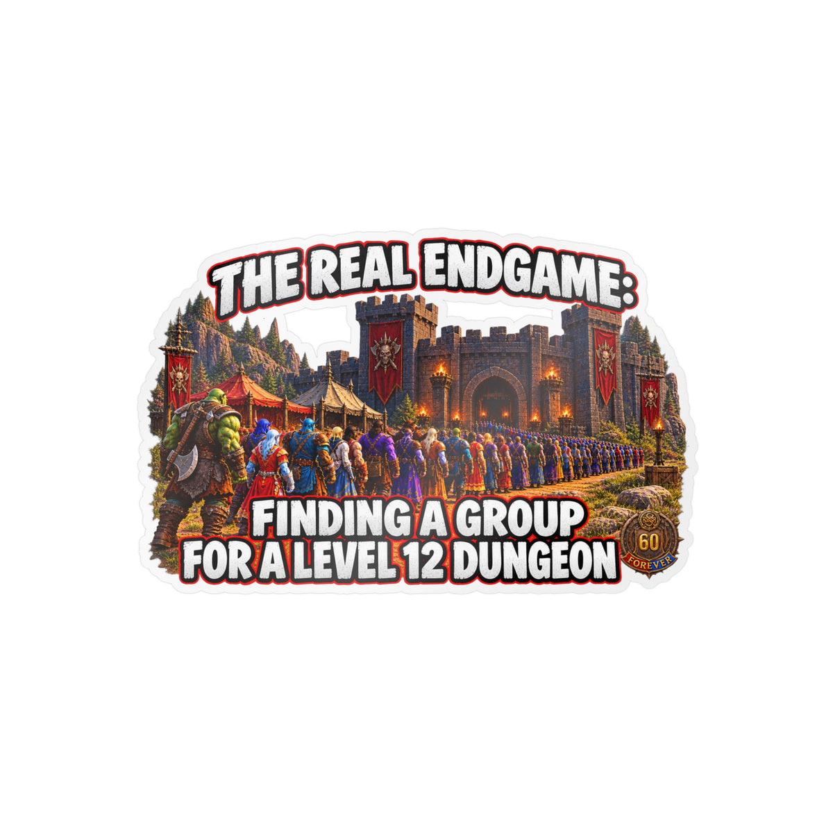 The Real Endgame: Finding a Group – Sticker