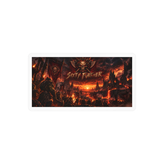 Sixty Forever – Lava Fields – Poster Decal