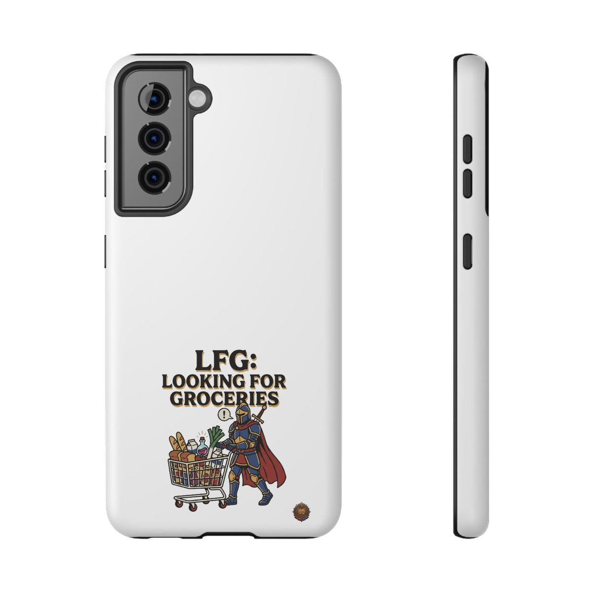 Phone Case — 'LFG: Looking for Groceries' Heavy-Duty Impact-Resistant Phone Case