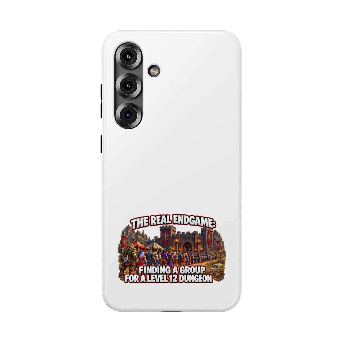 'The Real Endgame: Finding a Group' Heavy-Duty Impact-Resistant Phone Case
