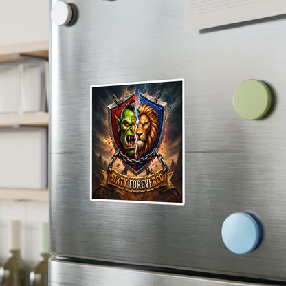 Pick Your Side – Split Shield – Sticker