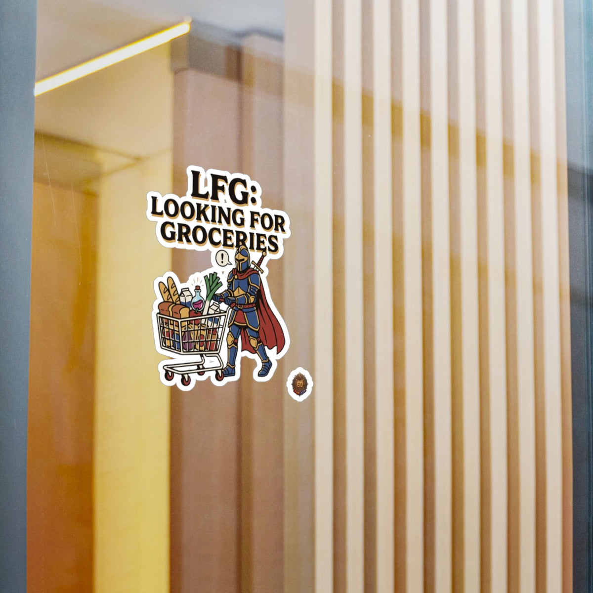 LFG: Looking For Groceries – Poster Decal