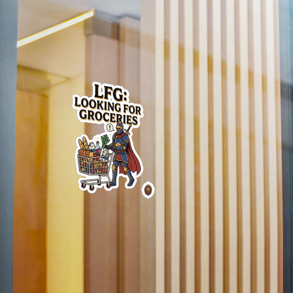 LFG: Looking For Groceries – Poster Decal