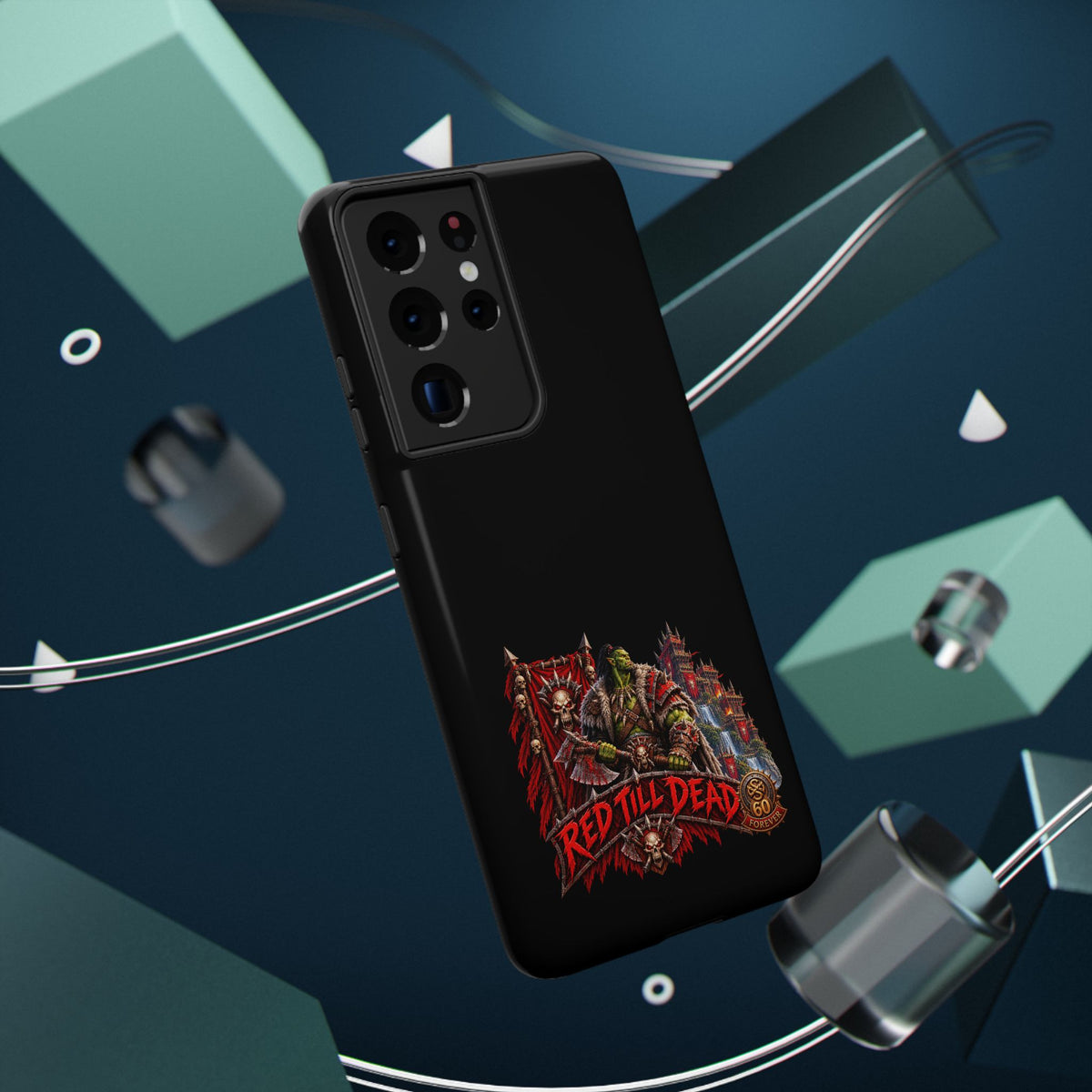 Phone Case — 'Red Till Dead' Heavy-Duty Impact-Resistant Phone Case