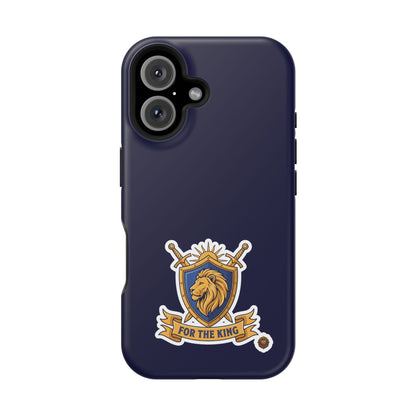 Phone Case — 'For The King Crest' Heavy-Duty Impact-Resistant Phone Case