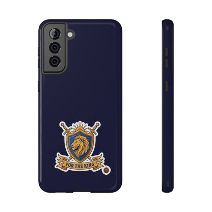 Phone Case — 'For The King Crest' Heavy-Duty Impact-Resistant Phone Case